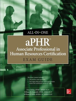 cover image of aPHR Associate Professional in Human Resources Certification All-in-One Exam Guide